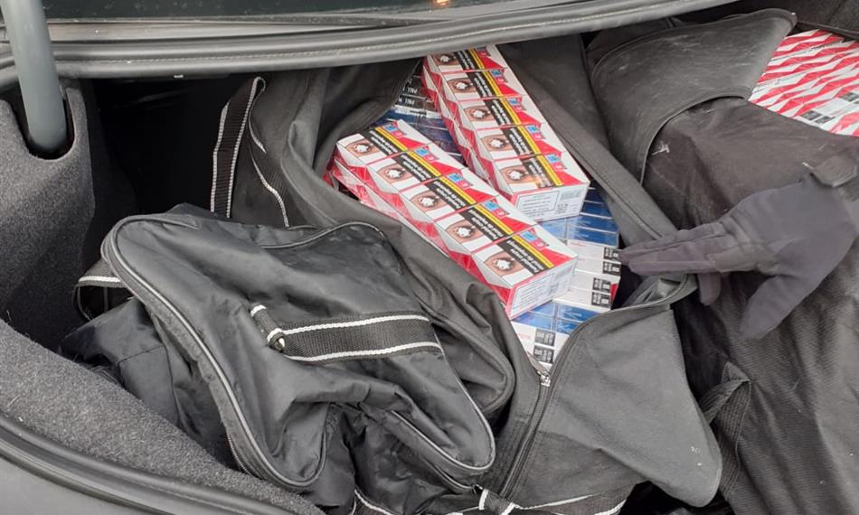 Záchyt cigaret na D1